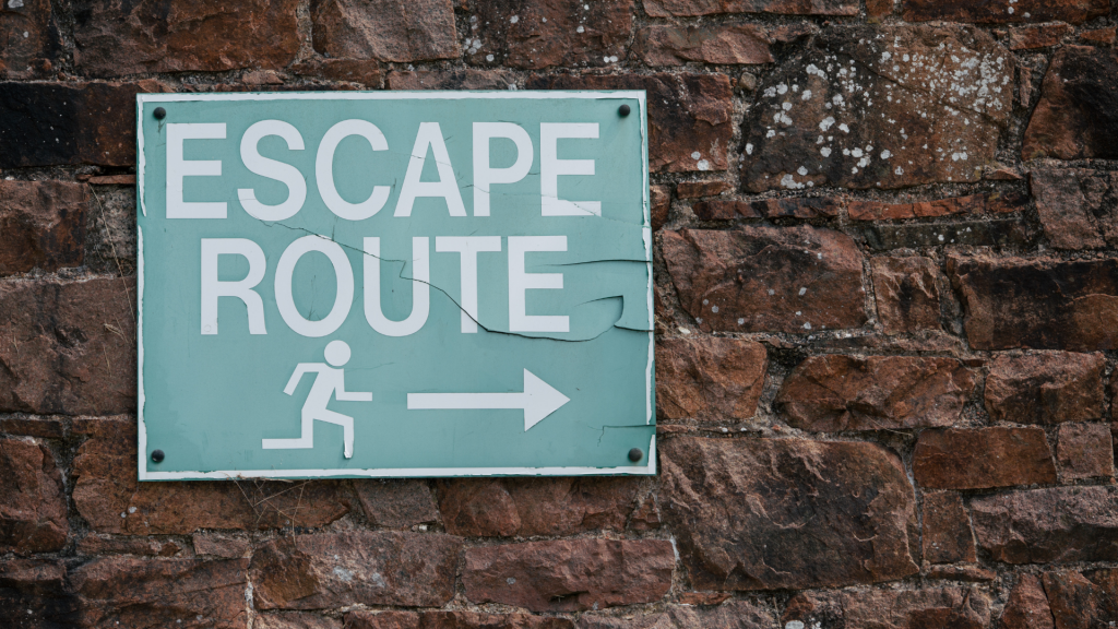 Plan Your Escape Route Blog Image