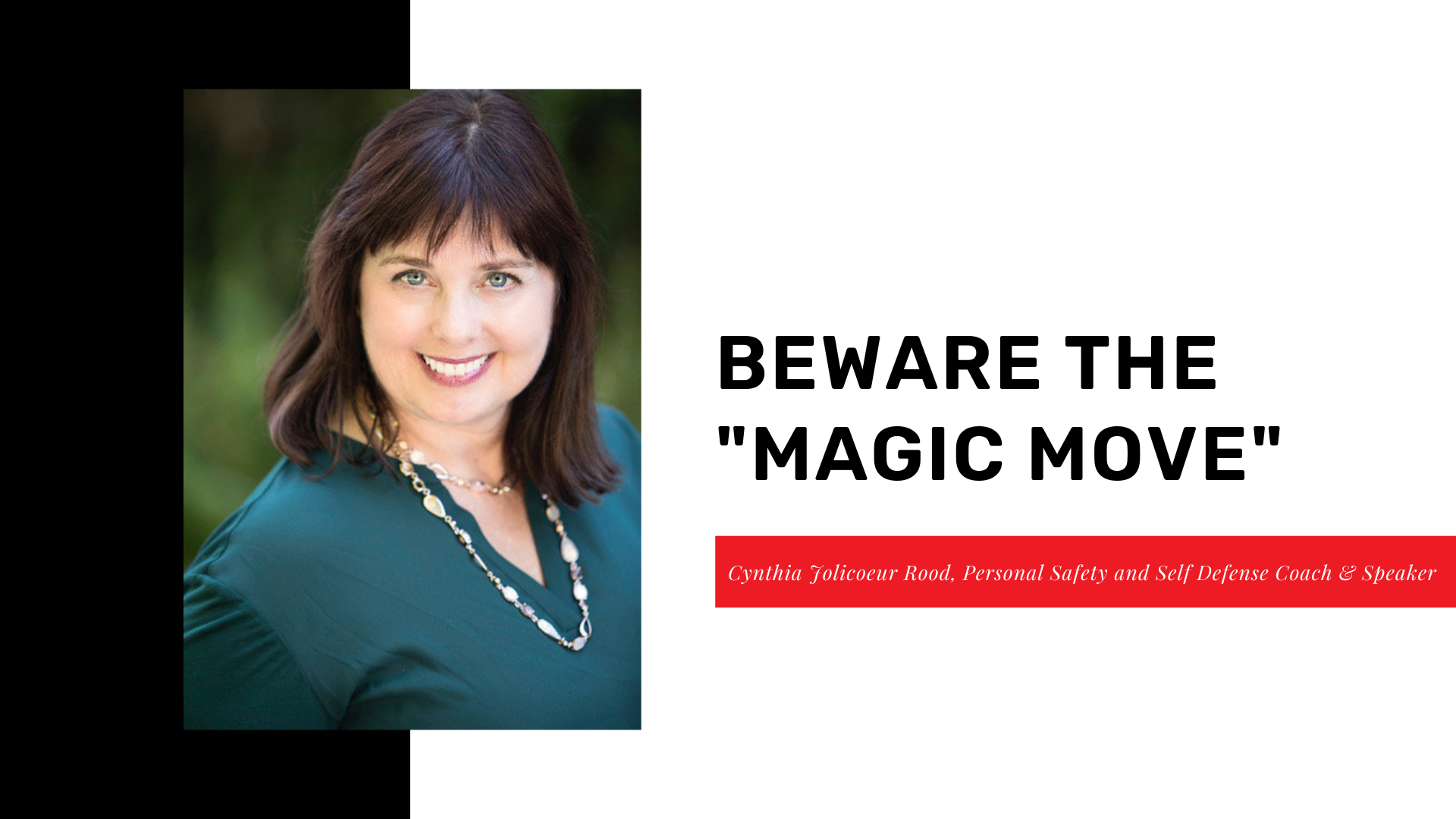 Beware the Magic Move blog header